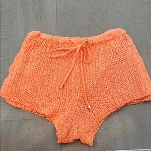 Knitted Coverup Shorts